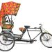 Rickshaw made in Congo