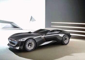 The all-electric Audi Skysphere Concept car