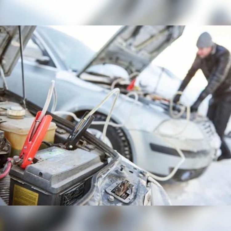 Car with a faulty battery