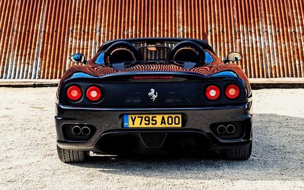 David Beckham’s 2001 Ferrari 360 Spider up for sale