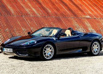 David Beckham’s 2001 Ferrari 360 Spider up for sale