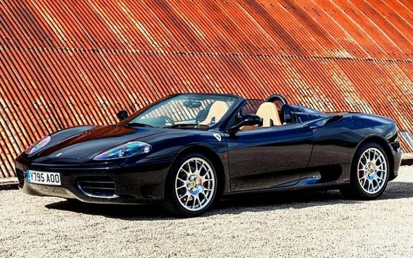 David Beckham’s 2001 Ferrari 360 Spider up for sale