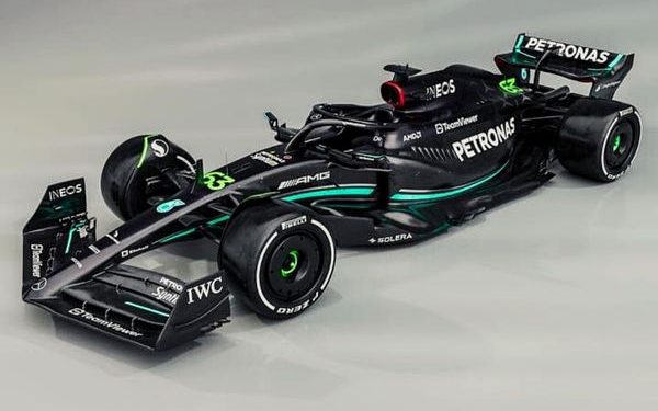 Mercedes formula 1 livery