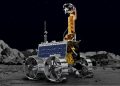 An artist’s impression of the United Arab Emirate’s Rashid rover, which was supposed to deploy to the moon. Credit nytimes/Mohammed Bin Rashid Space Center