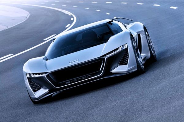 The Audi PB18 e-tron concept car