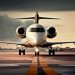 Airplane on Airport runway
