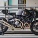 Ducati Monster 821 known as the "Bologna Dogfight by Rough Crafts