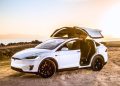 Tesla Model X [Photo Credit WallpaperAccess]
