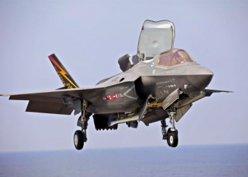 The Lockheed Martin F-35B Lightning II