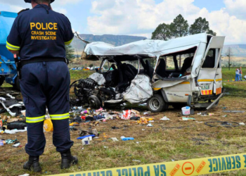 car accidents scene in South Africa