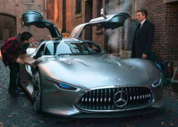 Batman’s hypercar: The Mercedes Vision GT