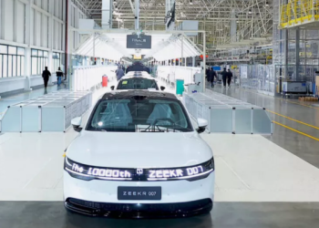 Zeekr rolls 10,000th 007 sedan off assembly line, ready to rival Tesla Model 3