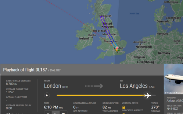 Delta Air Lines nukes Los Angeles-London route