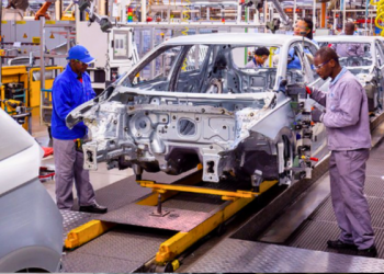 Motor vehicles manufacturing plant