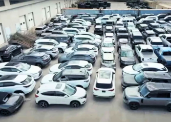 Stolen luxury cars in Nigeria