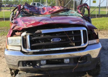 Ford Truck Roof Collapse