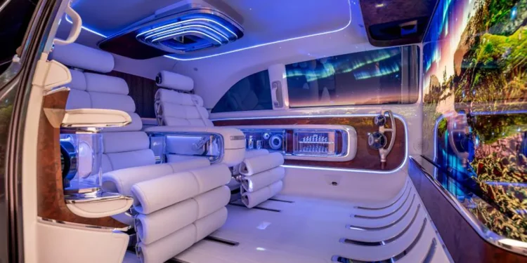 Mercedes-Benz Unveils Vision V: The All-Electric Luxury Van That Redefines the Limousine