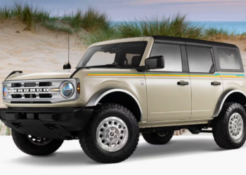 The new 2025 Ford Bronco Coastal Package