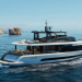 Arcadia A80new yachts debuts with zero-impact anchoring, solar power innovation