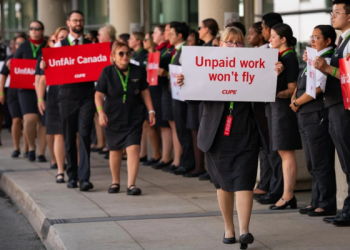 Air Canada flight attendant strike