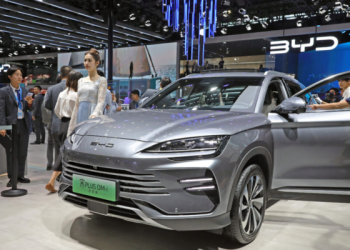 BYD plug-in hybrid electric vehicle (PHEV)
