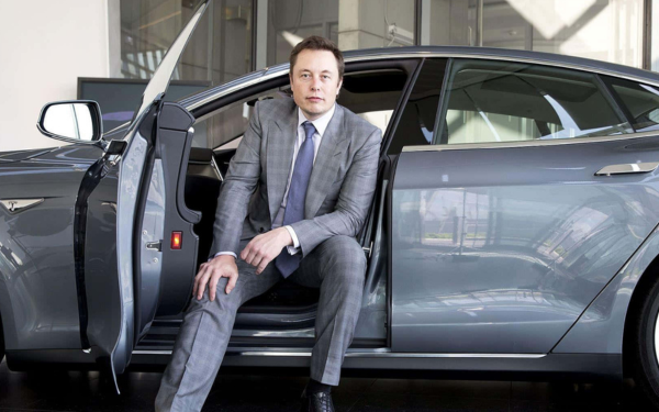 Elon Musk at Tesla