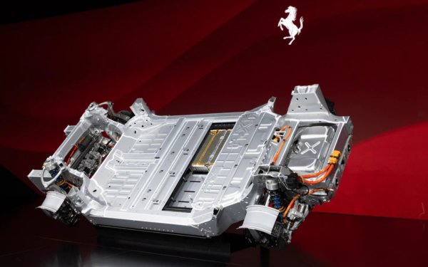 Electric Ferrari car sound