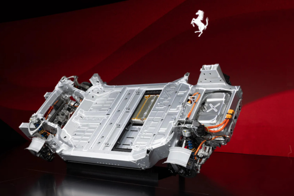 Electric Ferrari car sound