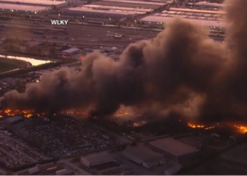 UPS cargo plane crash near the Louisville Muhammad Ali International Airport