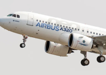 An Airbus A320neo takes off for its first test flight [File AP]