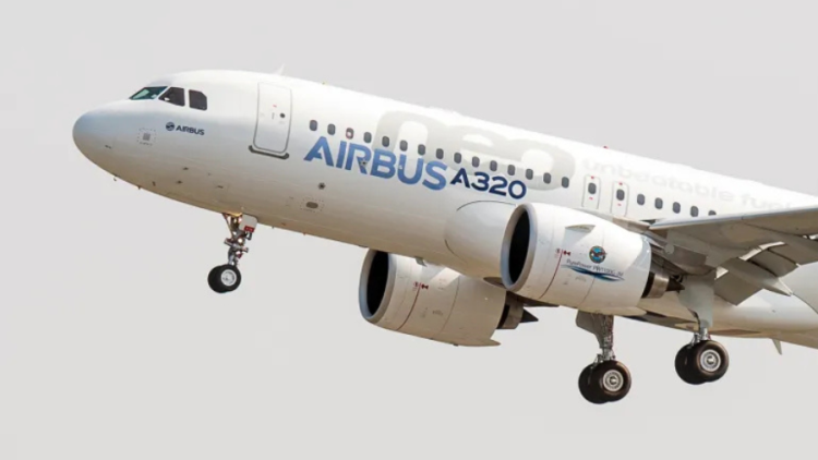 An Airbus A320neo takes off for its first test flight [File AP]