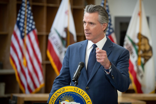 California Governor Gavin Newsom