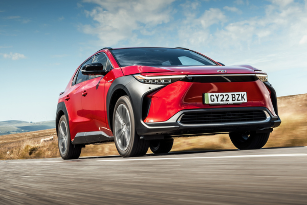 Toyota bZ4X test vehicle