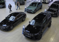 Luxury cars in Russia [Reuters]