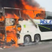 A coach fire on the M6 motorway stranded Manchester City fans heading to the Carabao Cup final.