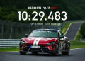 Chinese EV Xiaomi YU7 GT at the Nürburgring