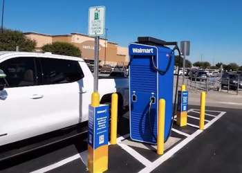 Walmart low-cost charging station