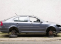 Stolen car parts in France